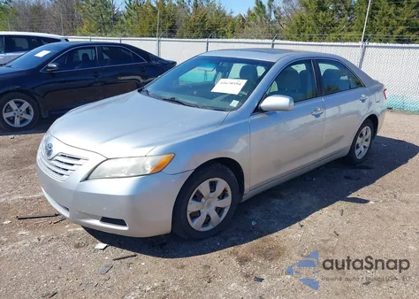 2007 Toyota Camry Ce z USA, uszkodzony, nr VIN JTNBE46K873093638